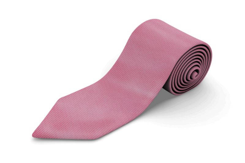 Kensington DF0528/2 Plain Tie Extra Long Pink