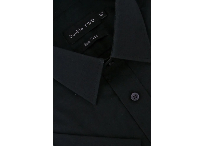 double two shx3300f short sleeve shirt black