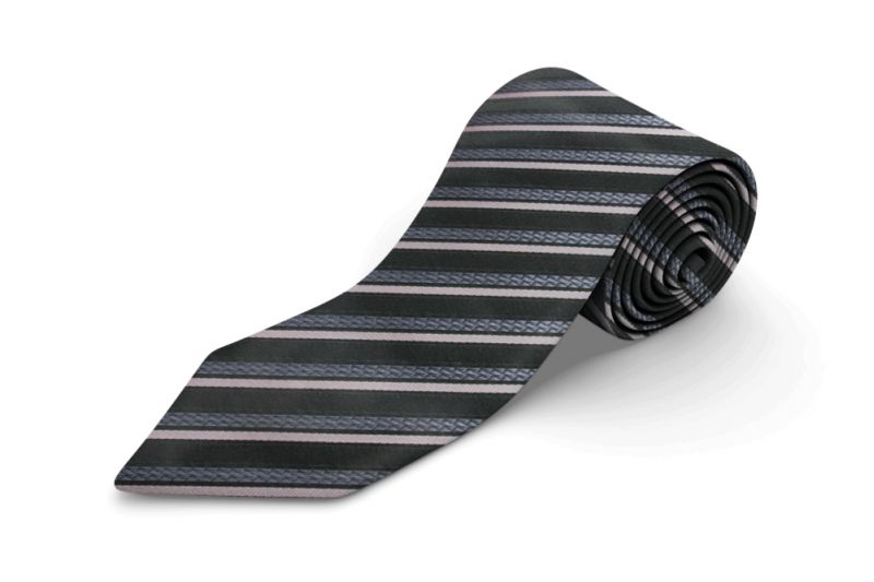 Kensington MWY310977/5 Stripe Extra Long Tie Pink