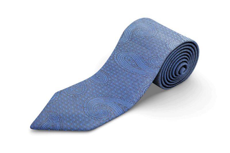 Kensington MWY311922/2 Paisley Tie Blue