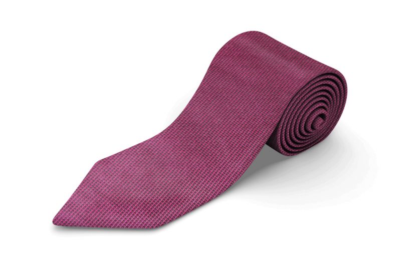 Douglas & Grahame Tie and Pocket Square Red