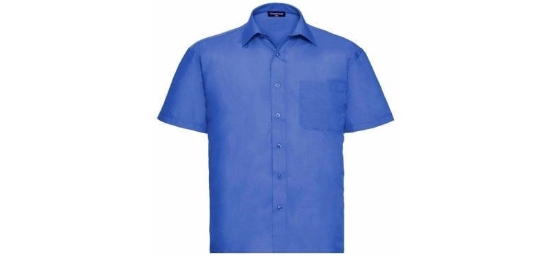 espionage big mens short sleeve shirt | cobalt