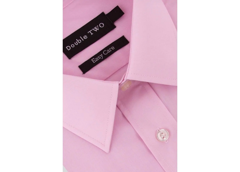 double two shx4500n short sleeve shirt pink