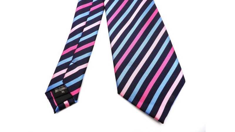 big mens extra long stripe tie, kensington - 