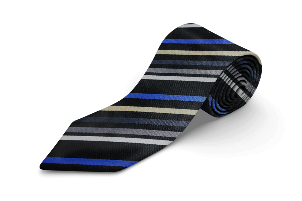 big mens extra long stripe tie, kensington - 