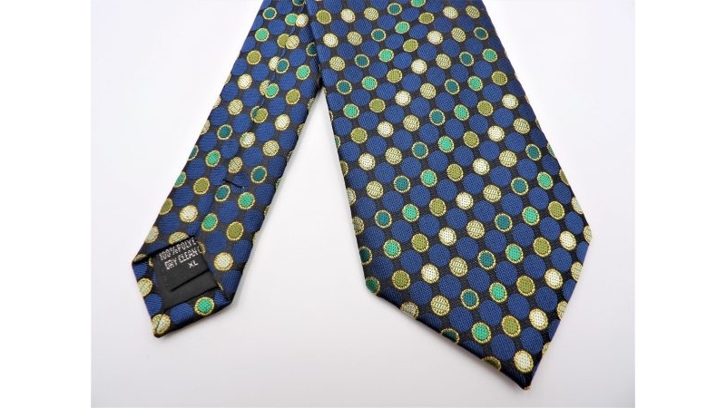 kensington u52181a pola dot tie green