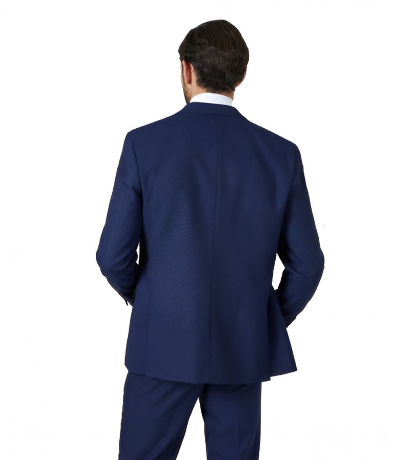 Skopes Harcourt Tailored Suit Jacket Navy 