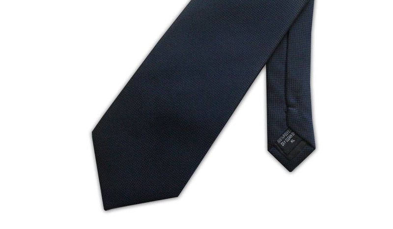 kensington df0528/9 plain tie navy