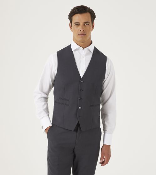 Skopes Madrid Suit Waistcoat Charcoal