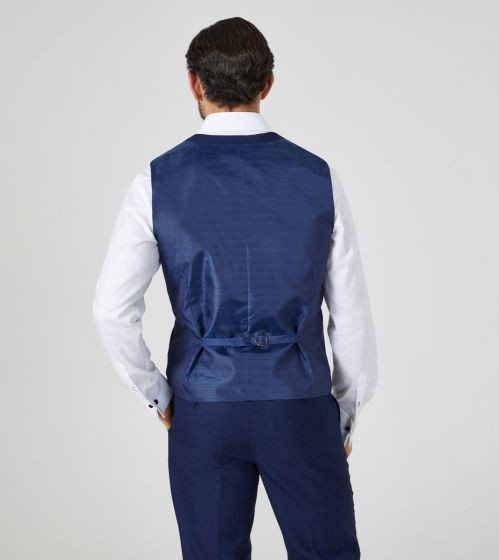 Skopes Harcourt Suit Waistcoat Navy