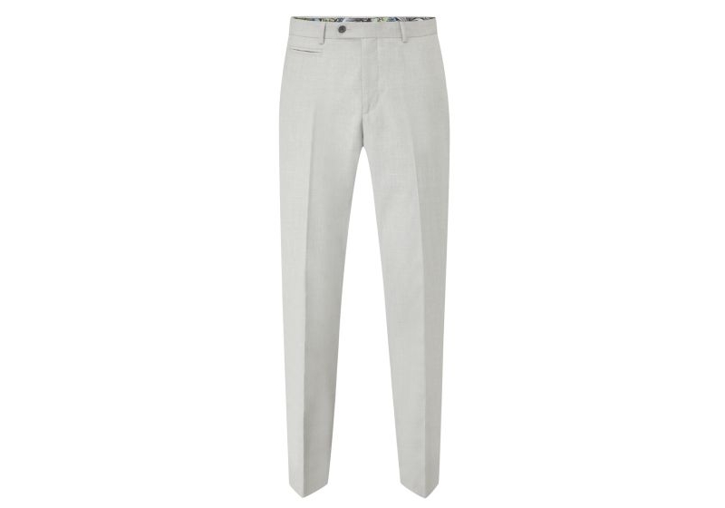 skopes sultano suit trousers silver