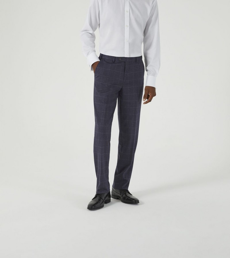 Skopes Thoresby Big Mens Trousers | Check | G