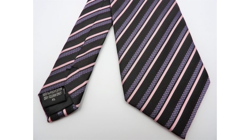 big mens extra long stripe tie, kensington - 