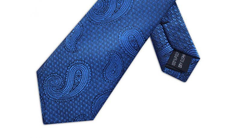 kensington mwy311922/2 paisley tie blue