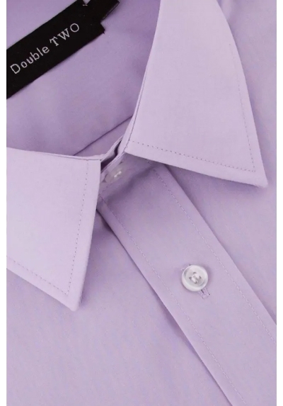 double two shx3300d formal short sleeve shirt lilac