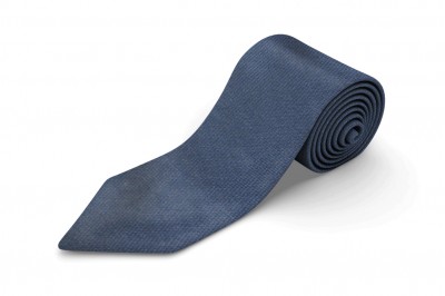 Douglas & Grahame Tie and Pocket Square Navy