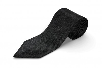 Double Two TPX0100 Extra Long Plain Tie Black