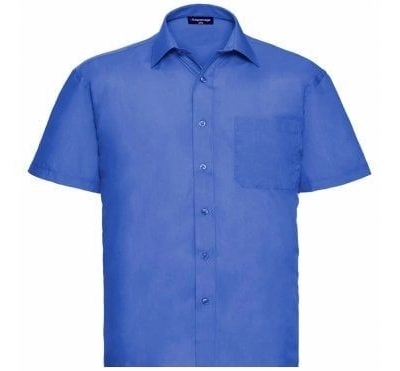 espionage big mens short sleeve shirt | cobalt