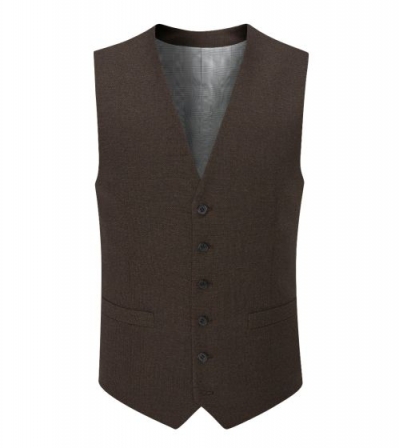 skopes harcourt waistcoat brown