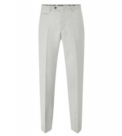 skopes sultano suit trousers silver