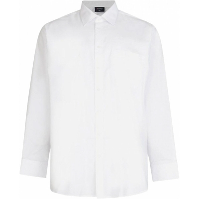 espionage long sleeve formal shirt, white - 2xl - 8xl